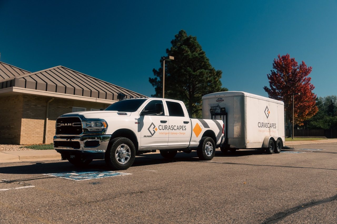 Curascapes truck and trailer